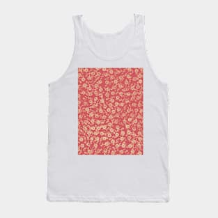 Strong Washed Flowers Tank Top